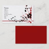 Abstracte Natuur Visitekaartje (Voorkant / Achterkant)