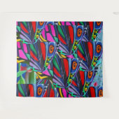 Abstracte Natuur Wandkleed (Voorkant (horizontaal))