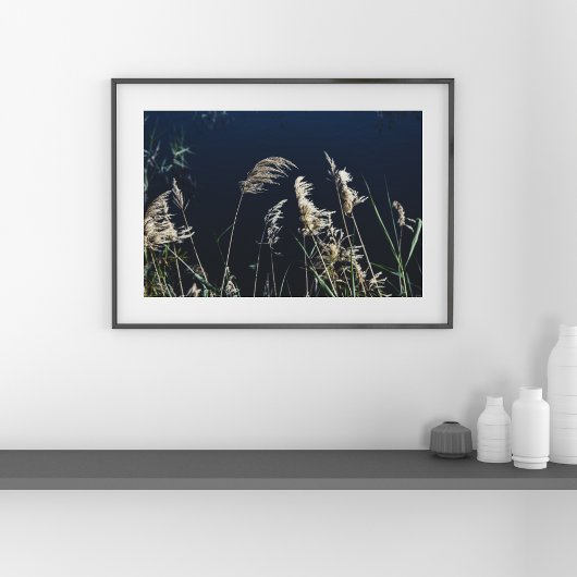 Abstracte Natuur Wandkunst – Modern Landschap Poster