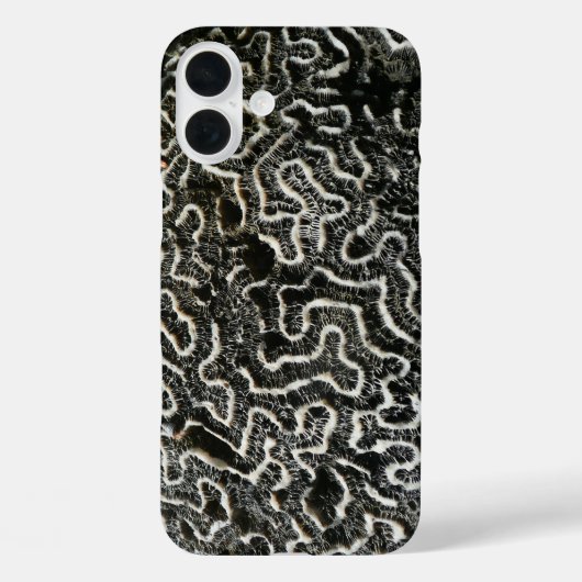 Abstracte Natuur Zwart-witkoraal II Foto Case-Mate iPhone Case (Achterkant)