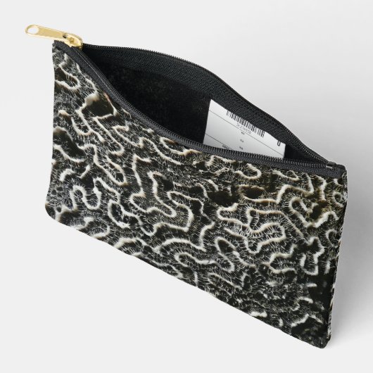 Abstracte Natuur Zwart-witkoraal II Foto Etui (Open)