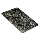 Abstracte Natuur Zwart-witkoraal II Foto Magneet (Rechterzijde)