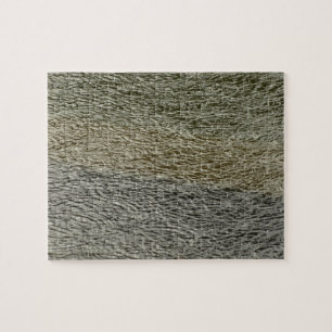 Abstracte Natuurfotografie van Regendruppelrimpels Legpuzzel