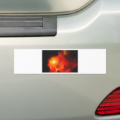 Abstracte Nebulla met Galactic Cosmic Cloud 30 Bumpersticker (Op auto)