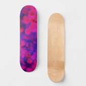 Abstracte Neon Fuzz Persoonlijk Skateboard (Voorkant)