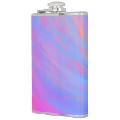 Abstracte Neon Ink Flow Heupfles (Links)