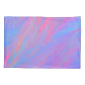 Abstracte Neon Ink Flow Kussensloop (Achterkant)