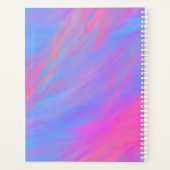 Abstracte Neon Ink Flow Planner (Achterkant)