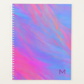 Abstracte Neon Ink Flow Planner (Voorkant)