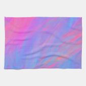 Abstracte Neon Ink Flow Theedoek (Horizontaal)