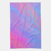 Abstracte Neon Ink Flow Theedoek (Verticaal)