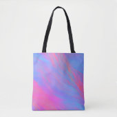 Abstracte Neon Ink Flow Tote Bag (Voorkant)
