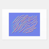 Abstracte Neon Inpakpapier Vel (Voorkant 2)