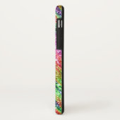 Abstracte Neon Rainbow Sparkly Glitter Case-Mate iPhone Case (Achterkant/links)