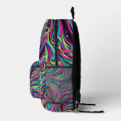 Abstracte Neon Walvisstaart Rugzak (Rechts)