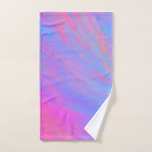 Abstracte neoninktflow bad handdoek (Handdoek)