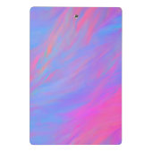 Abstracte neoninktflow mini klembord (Achterkant)