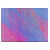 Abstracte neoninktvlucht snijplank (Voorkant)