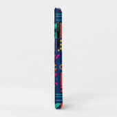 Abstracte neonkleuren en geometrische bohemen vorm Case-Mate iPhone case (Achterkant/links)