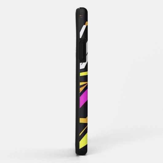 Abstracte neonstrepen Case-Mate iPhone case (Achterkant/rechts)