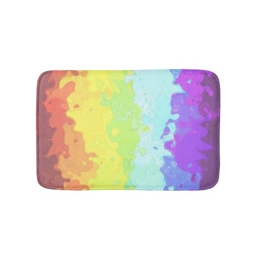 Abstracte Neurogender Pride Flag Badmat (Voorkant)