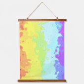 Abstracte Neurogender Pride Flag Hangend Wandkleed (Voorkant 3)