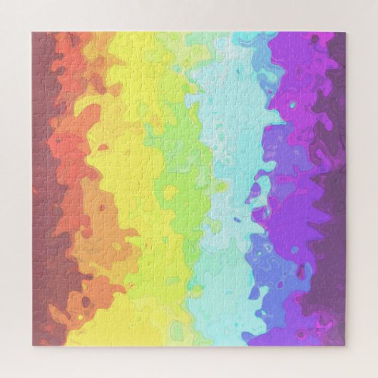 Abstracte Neurogender Pride Flag Legpuzzel (Verticaal)