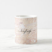 Abstracte neutraal mengsel koffiemok (Center)