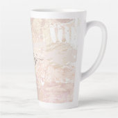 Abstracte neutraal mengsel latte mok (Rechts)