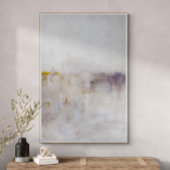 Abstracte neutrale muurschildering canvas afdruk