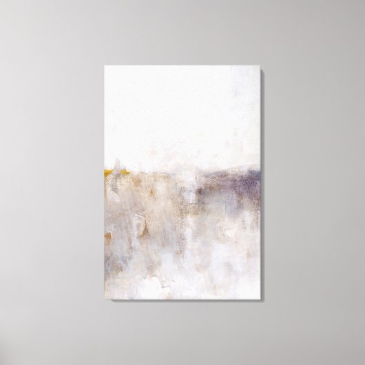 Abstracte neutrale muurschildering canvas afdruk (Voorkant)