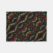 Abstracte Nevel Glans Dekbed Fleece Deken (Voorkant (Horizontaal))