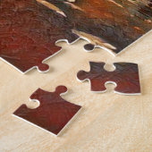 Abstracte New York Skyline Legpuzzel (Zijkant)