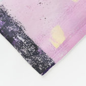 Abstracte Newfie Fleece Deken (Hoek)