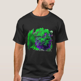 abstracte niet-ai kunst t-shirt