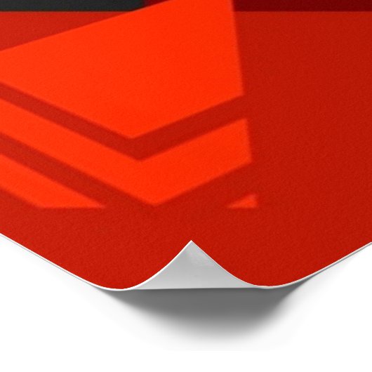 Abstracte Nintendo-switch Poster (Hoek)