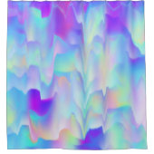 Abstracte noordelijke lichten douchegordijn (Voorkant)