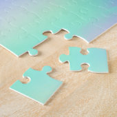 Abstracte noordelijke lichten legpuzzel (Zijkant)