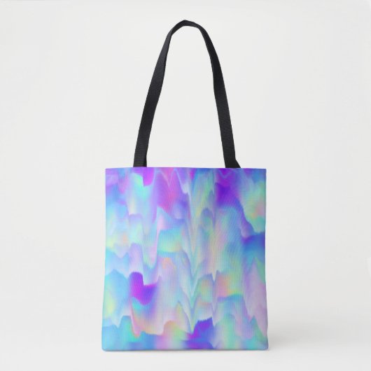 Abstracte Noorderlicht Tote Bag (Voorkant)
