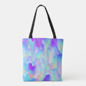 Abstracte Noorderlicht Tote Bag (Achterkant)