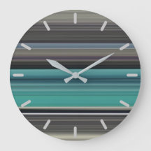 Abstracte nummer 1: Blauwgroen en grijs