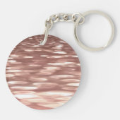 Abstracte nummer 3: Roos goudschuim Sleutelhanger (Achterkant)