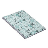 Abstracte nummers notitieboek (Rechterzijde)