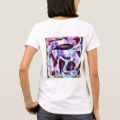 Abstracte Oceaan T-shirt (Achterkant)