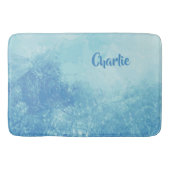Abstracte oceaanaangepaste badmatten (Voorkant)