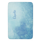 Abstracte oceaanaangepaste badmatten (Voorkant Verticaal)