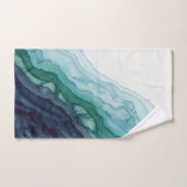 Abstracte Oceaangolven Bad Handdoek (Handdoek)