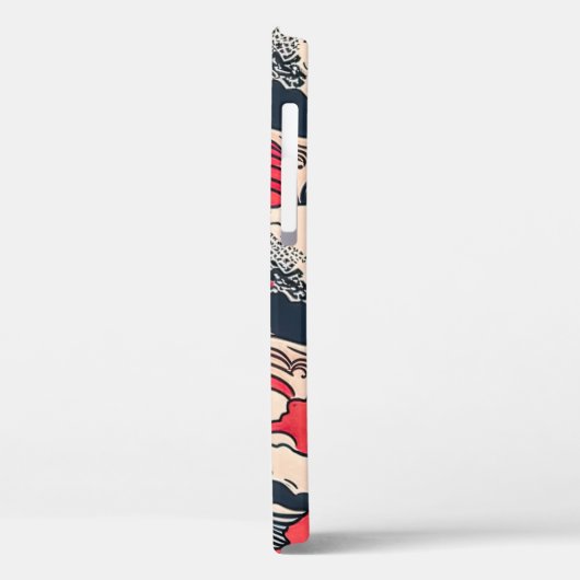 Abstracte  oceaangolven Japanse stijlkunst | Case-Mate iPhone Case (Achterkant / Links)