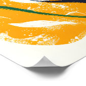 Abstracte Oceaangolven Kunstprint Matisse Stijl Poster (Hoek)