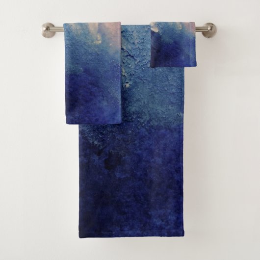 Abstracte oceaankunst bad handdoek (Insitu)